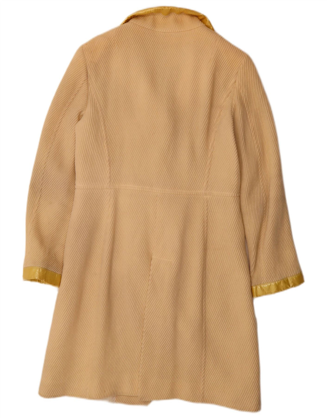 Fay Manteau Femme UK 12 Laine Beige Moyen