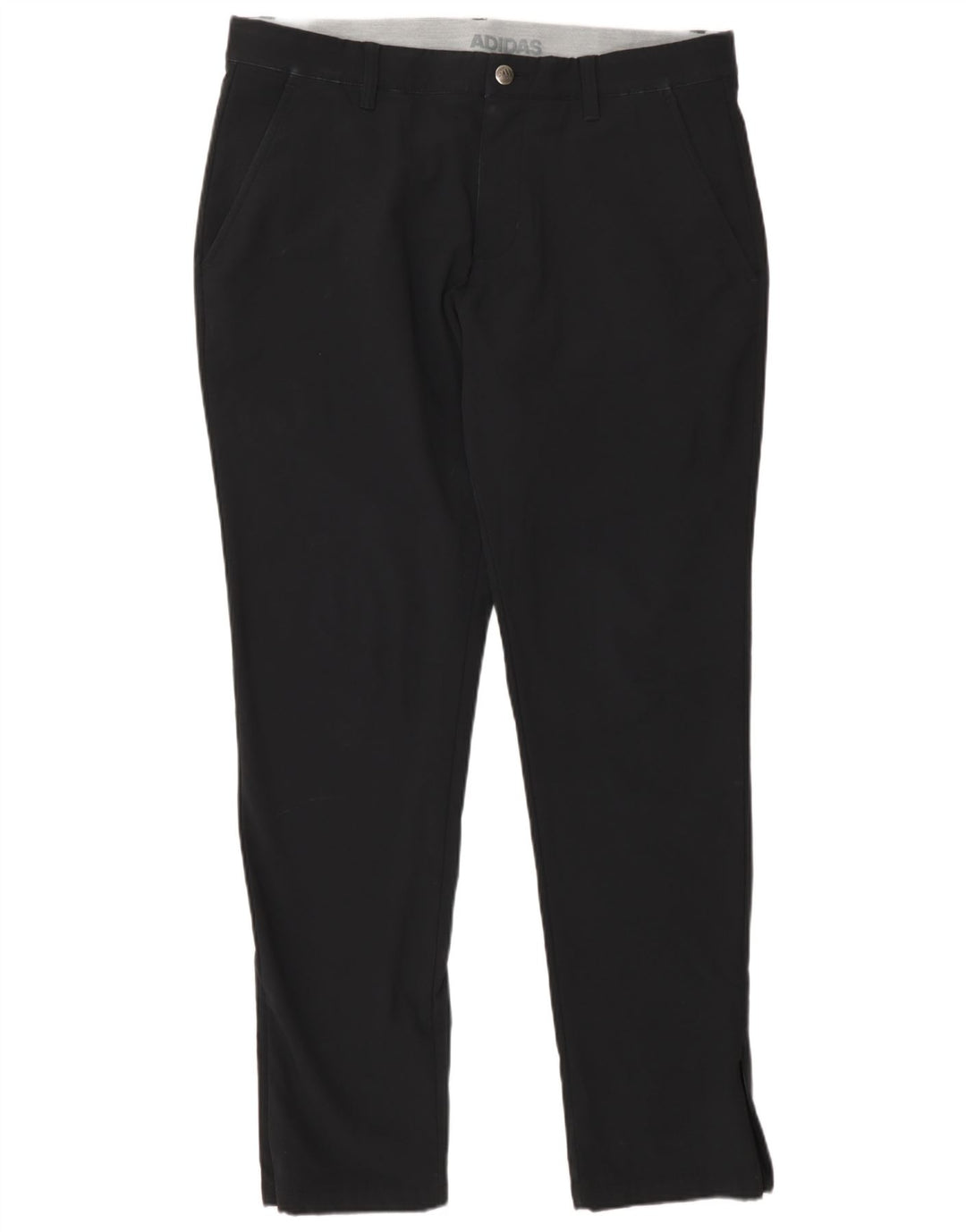 Adidas Pantalon Chino Slim Homme W34 L32 Noir Polyester