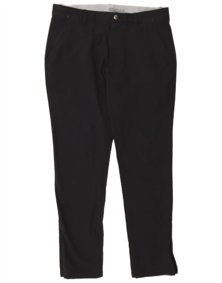Adidas Pantalon Chino Slim Homme W34 L32 Noir Polyester