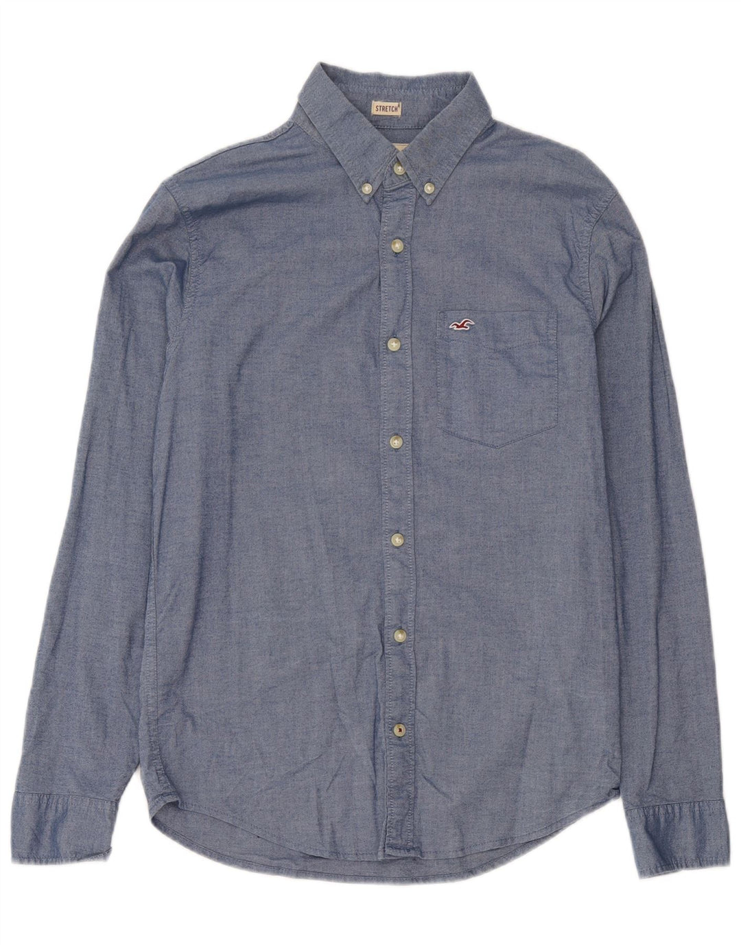 Hollister Chemise Homme Small Bleu Coton