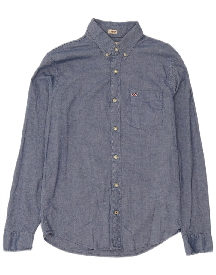 Hollister Chemise Homme Small Bleu Coton