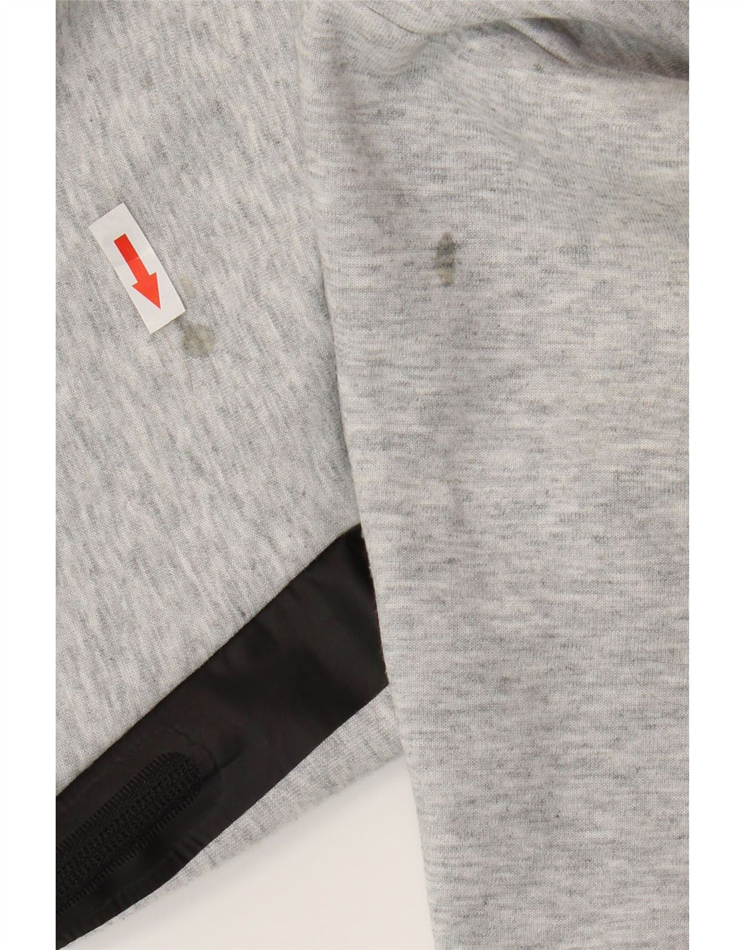 NIKE Pantalon de survêtement pour homme en coton color block gris moyen