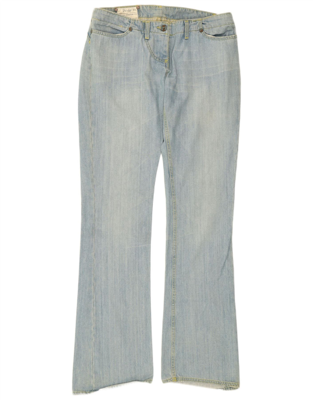 Dondup Jean Bootcut Femme W31 L34 Bleu Coton