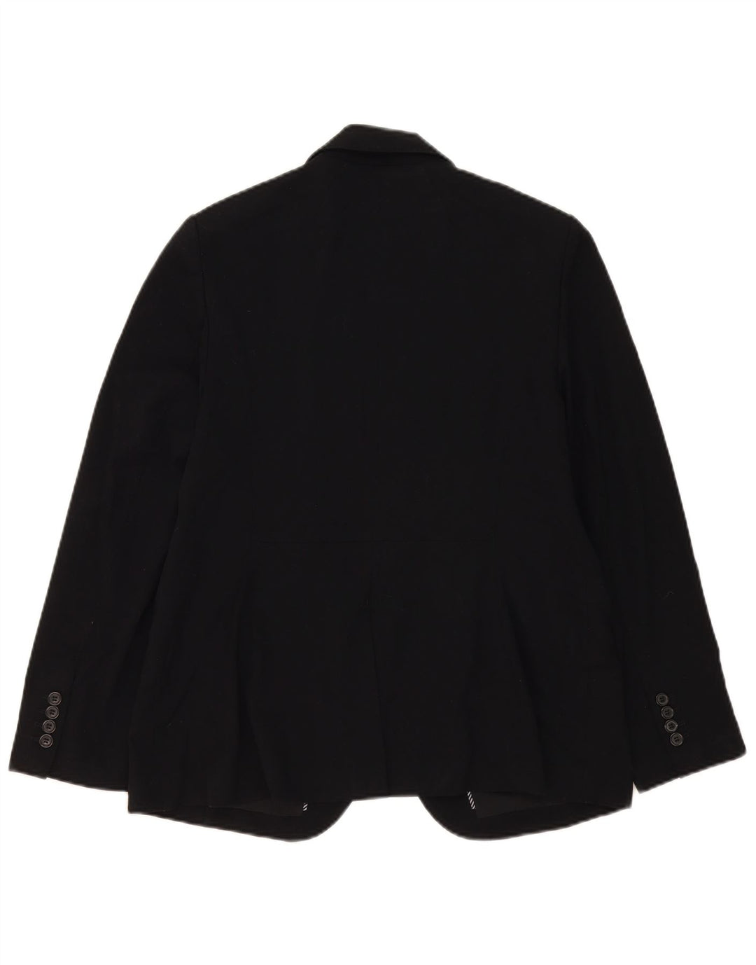 Marks & Spencer Veste blazer à 1 bouton pour femme UK 16 Large Noir Polyester