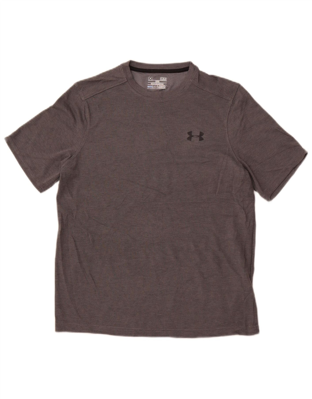 UNDER ARMOUR T-Shirt Cold Gear Homme Petit Gris Polyester