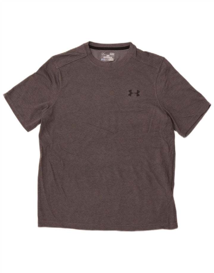 UNDER ARMOUR T-Shirt Cold Gear Homme Petit Gris Polyester