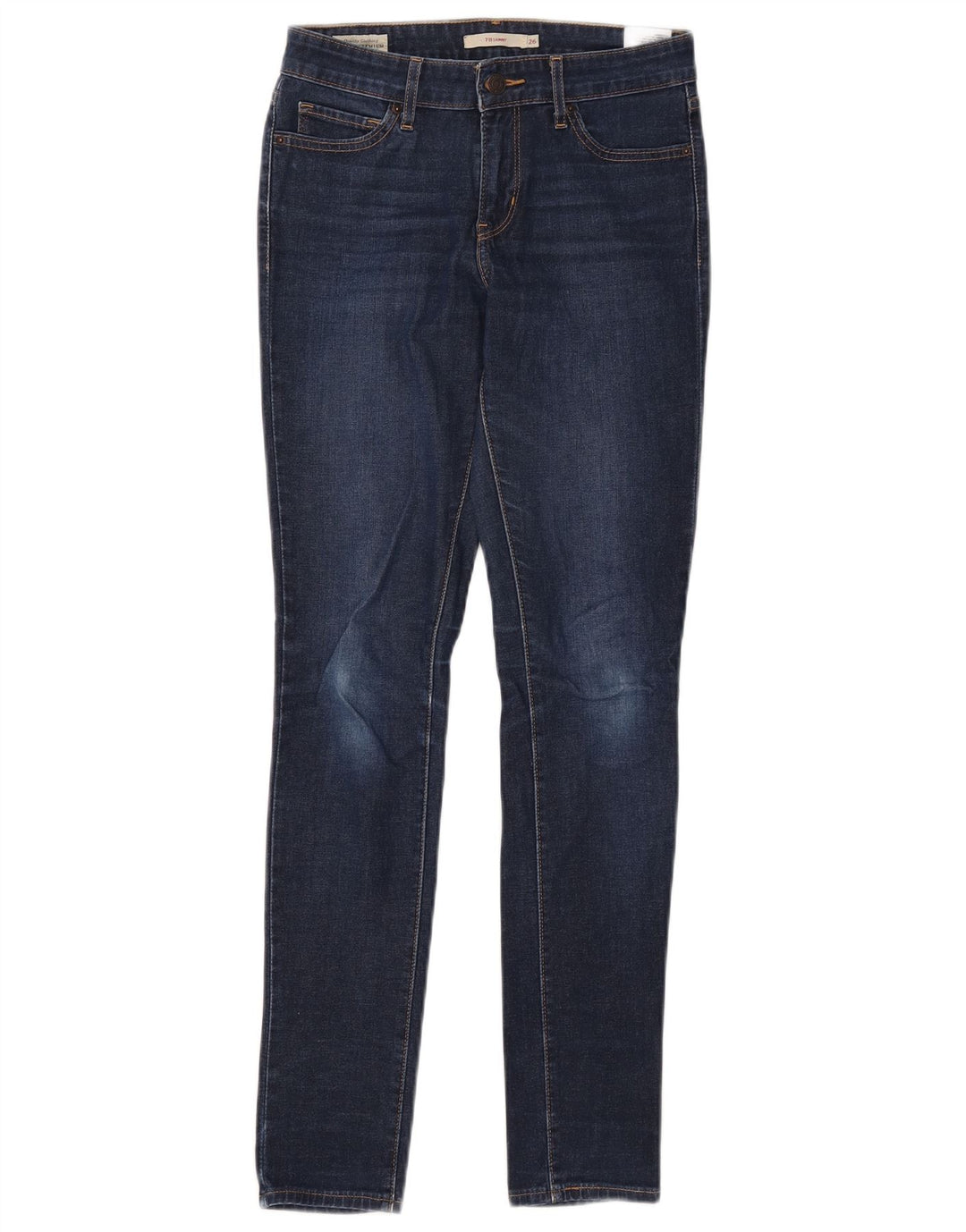 LEVI'S Jean Skinny 711 Femme W26 L30 Bleu Coton