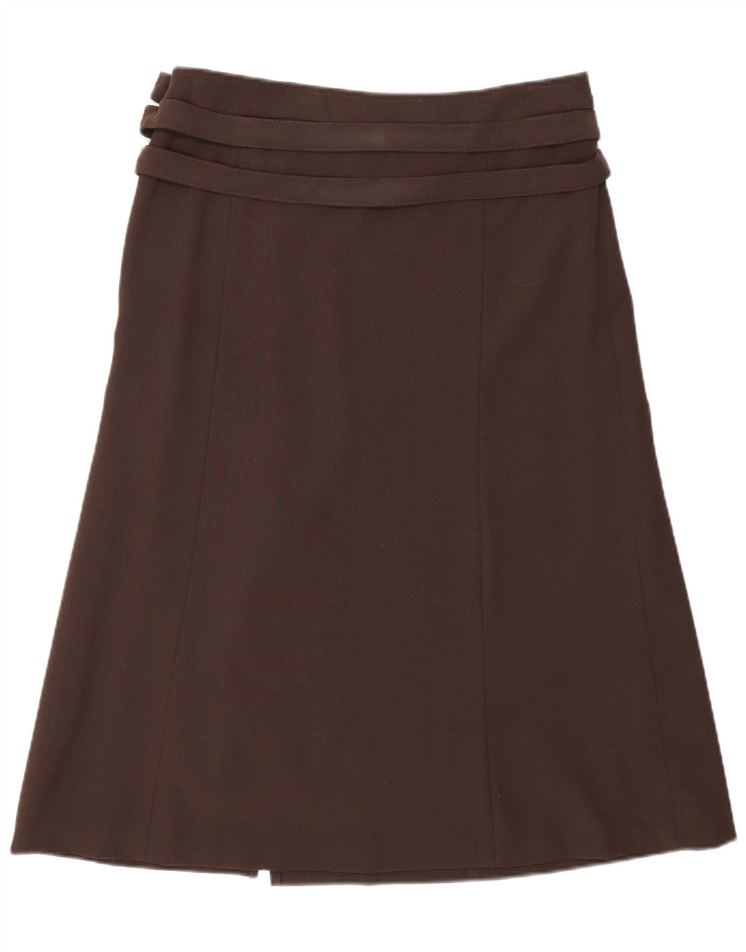 Atos Lombardini Femme Jupe Trapèze W30 Marron Moyen