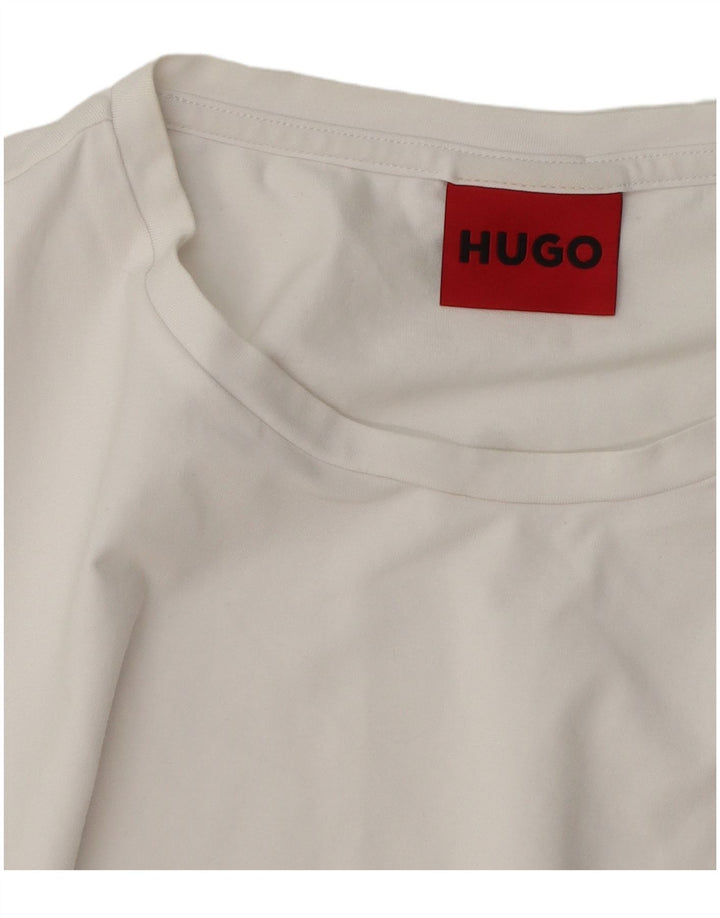 Hugo Boss T-Shirt Homme Haut XL Blanc