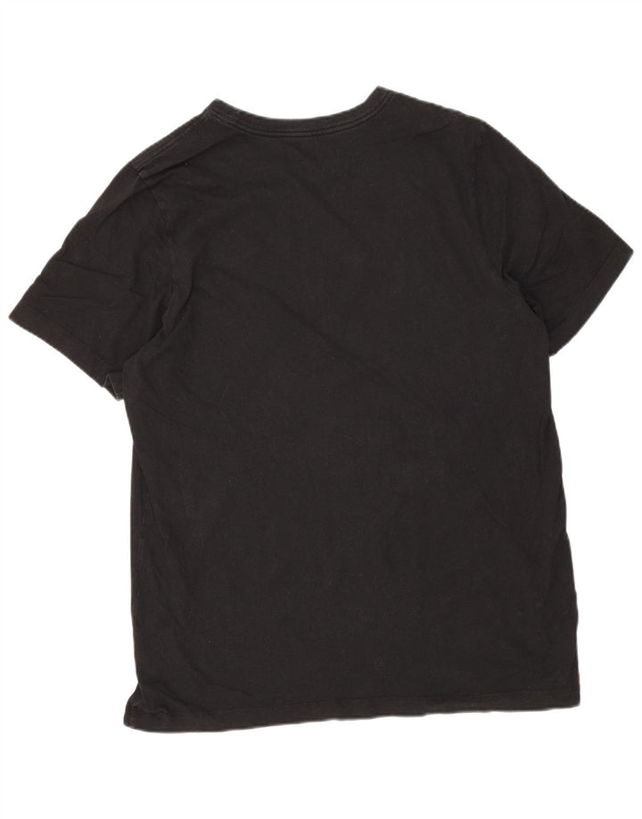 Nike T-shirt graphique pour homme en coton noir Taille L