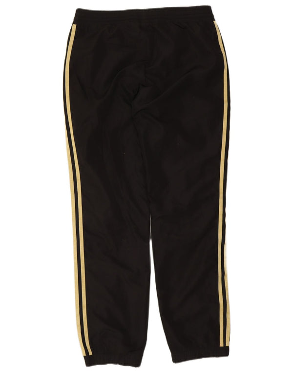 Adidas Pantalon de survêtement graphique pour femme Joggers UK 8/10 Petit Noir