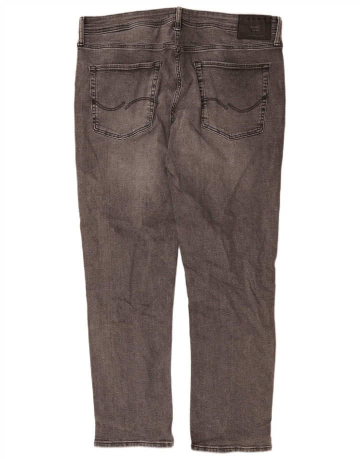 Jack & Jones Jean Slim Homme W38 L32 Gris Coton
