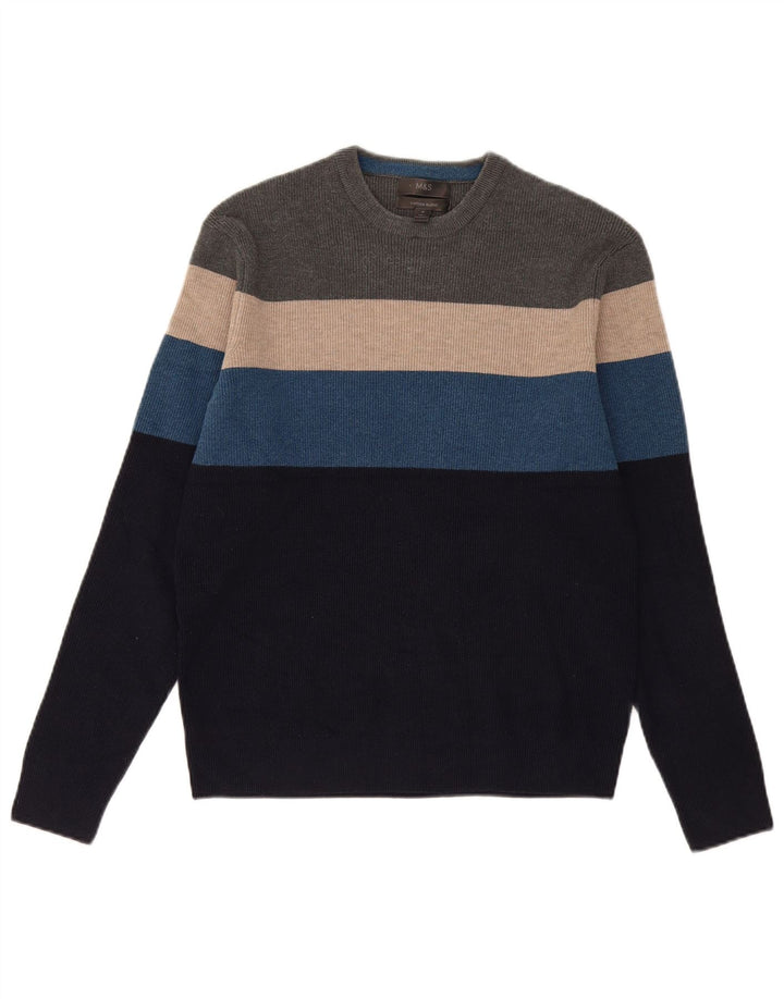 Marks & Spencer Pull Ras du Cou Pull Homme Multicolore Moyen