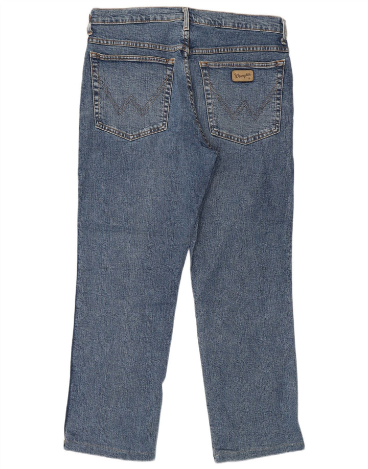 WRANGLER Jean Droit Texas Homme W32 L27 Bleu Coton