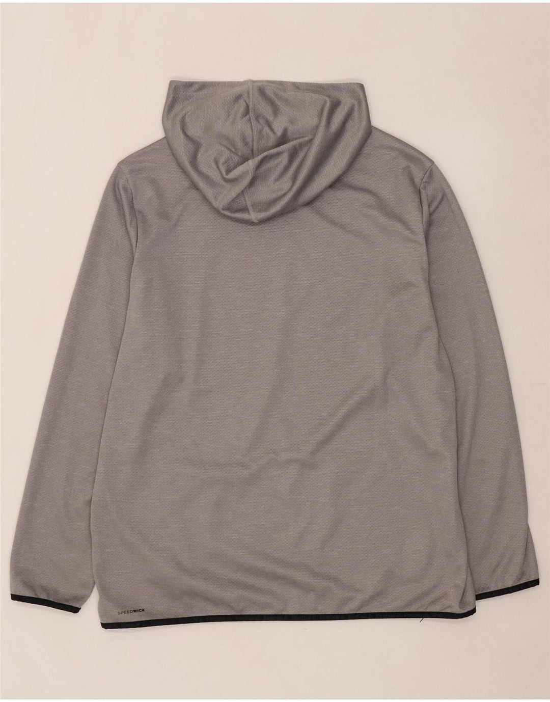 REEBOK Pull à capuche graphique pour homme XL Gris Polyester