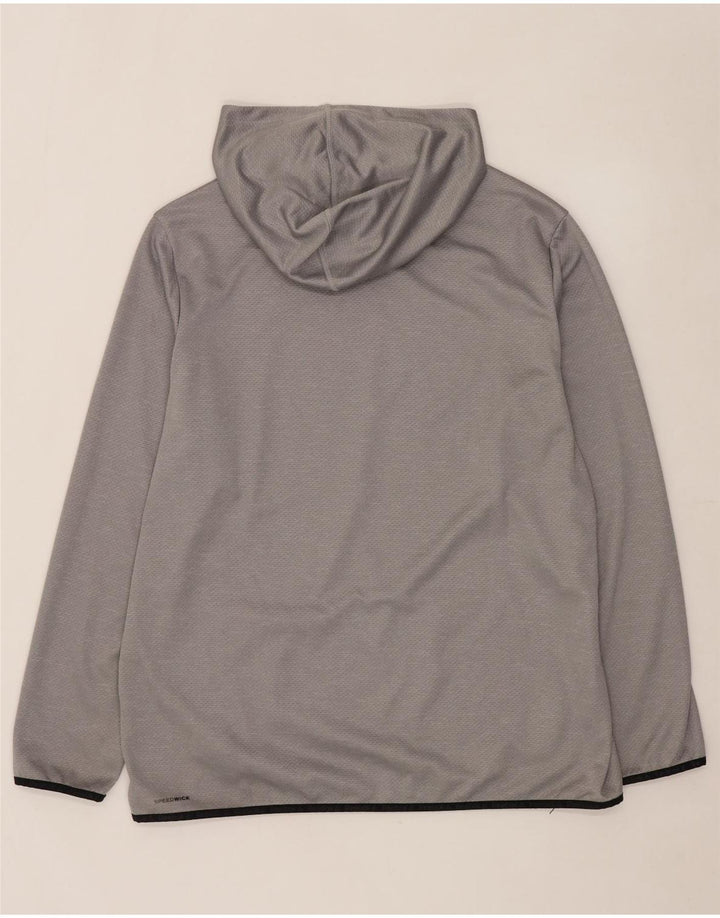 REEBOK Pull à capuche graphique pour homme XL Gris Polyester