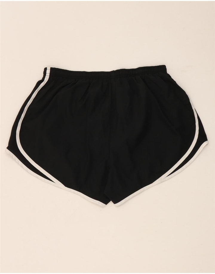 Nike Short de sport Dri Fit pour femme UK 14 Large Noir Polyester
