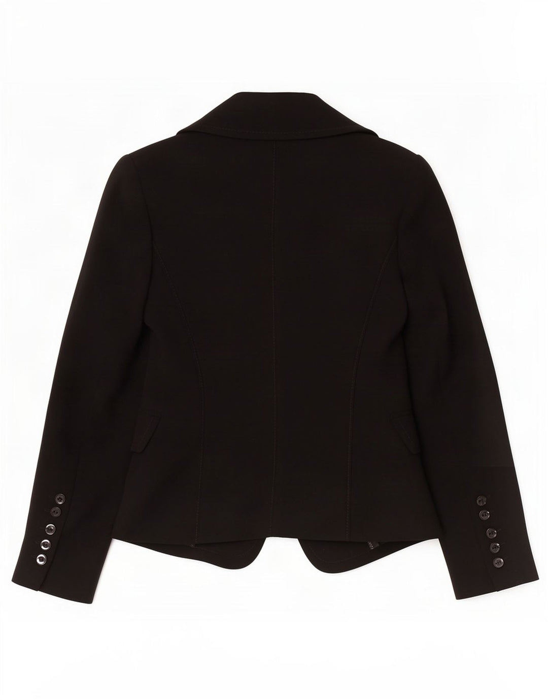 Zara Veste Blazer 1 Bouton Femme EU 36 XS Noir