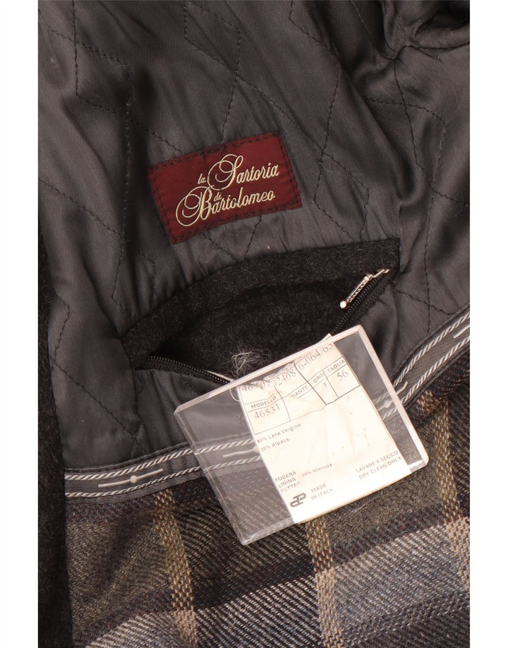 Moessmer Manteau Homme IT 56 3XL Gris Laine