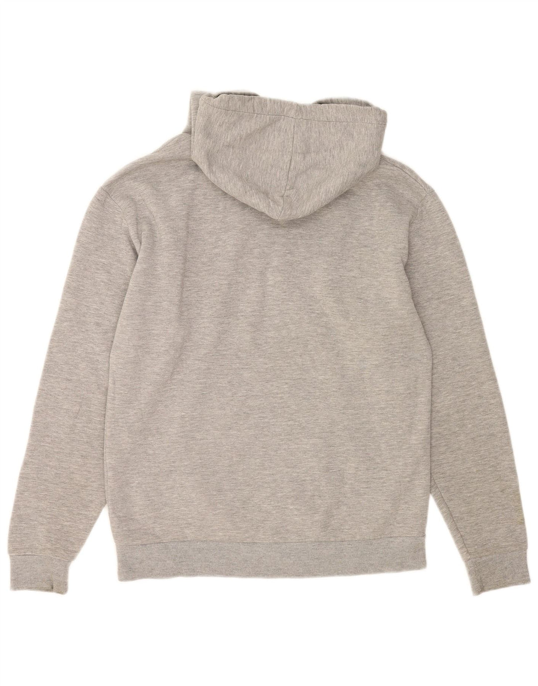 Zara Pull À Capuche Homme Gris Moyen Moucheté Coton