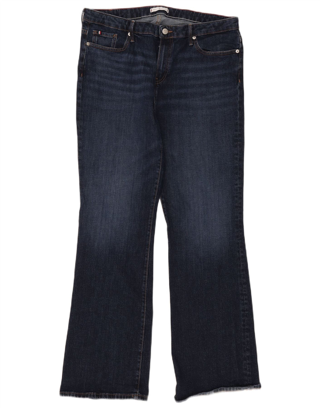 Tommy Hilfiger Jean Bootcut Femme W36 L32 Bleu Marine