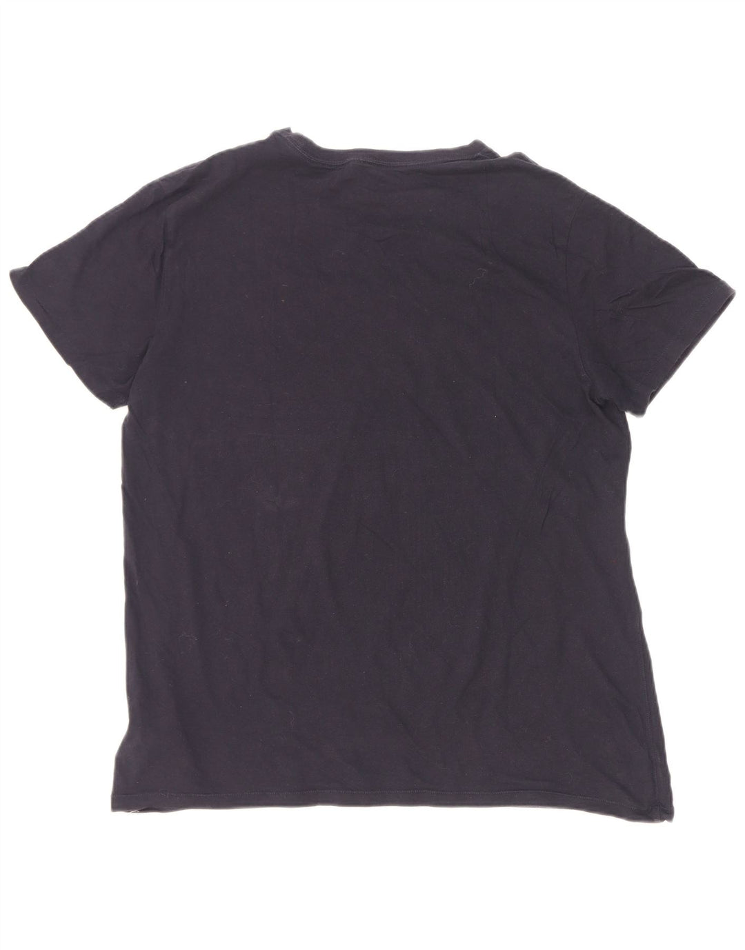 Gap T-Shirt Graphique Homme Haut Large Bleu Marine Coton