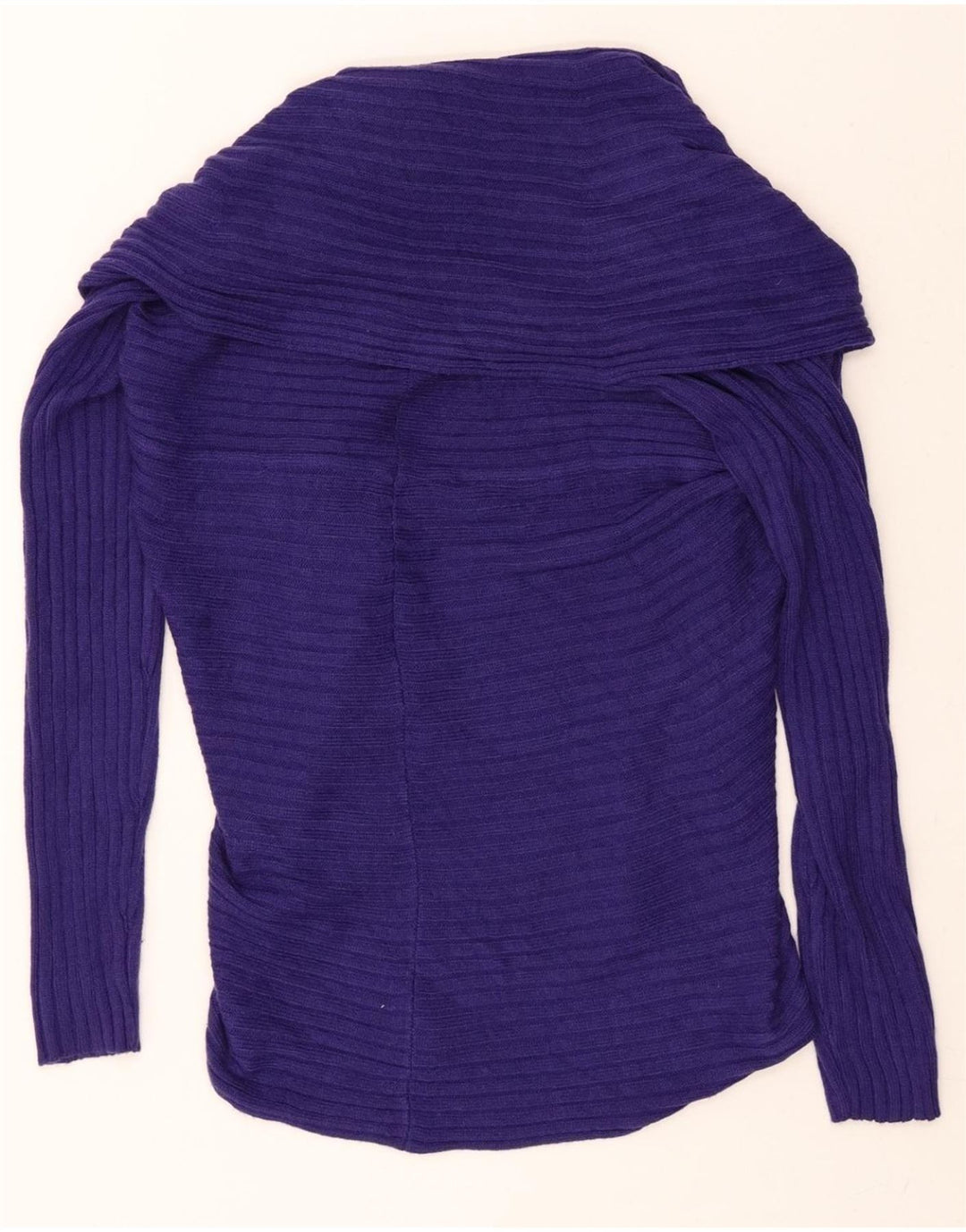 MOSSIMO Womens Open Cardigan Sweater UK 16 Large Navy Blue Acrylic Vintage Mossimo and Second-Hand Mossimo from Messina Hembry 