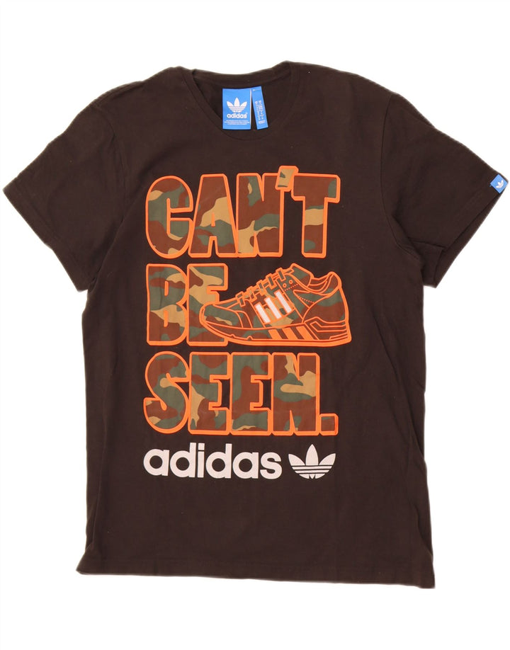 Adidas T-shirt graphique pour homme Noir moyen