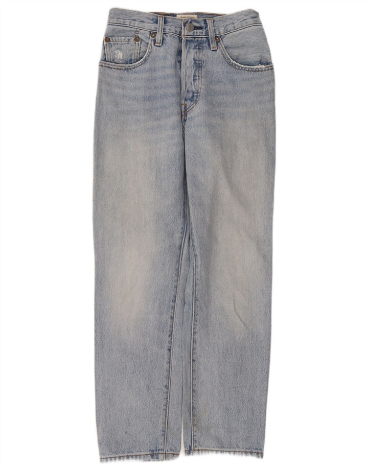 Levi's Jean Droit 501 Femme W26 L26 Bleu Coton