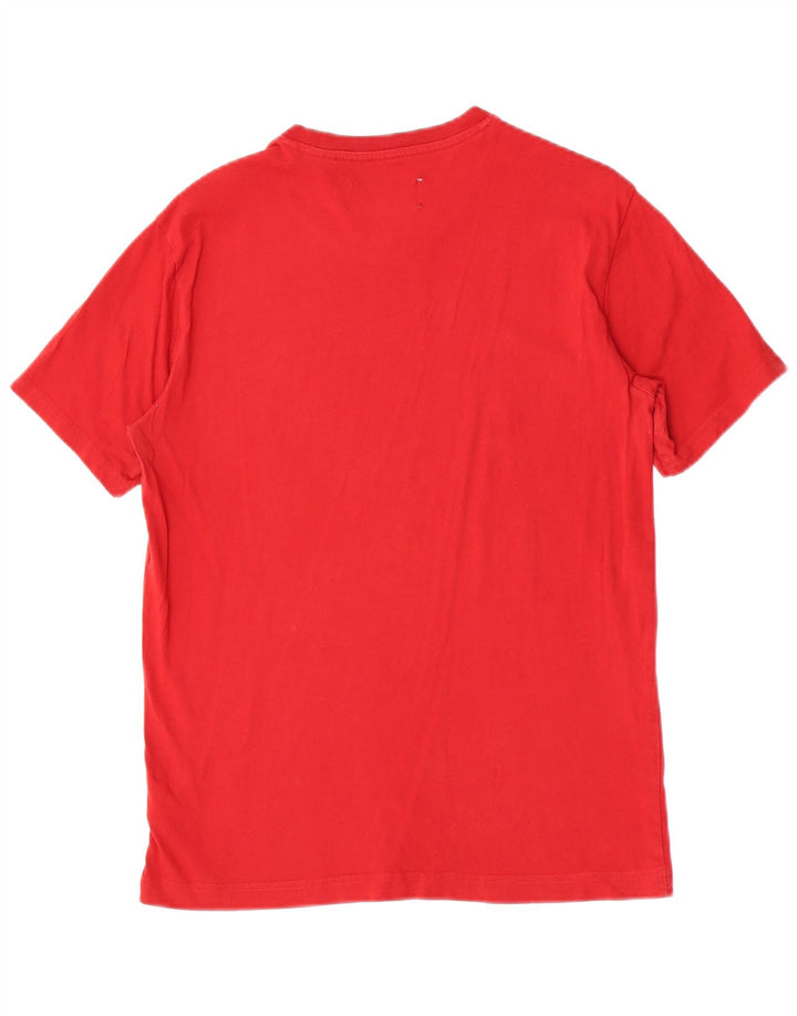 Penguin T-Shirt Homme Haut Petit Rouge Coton