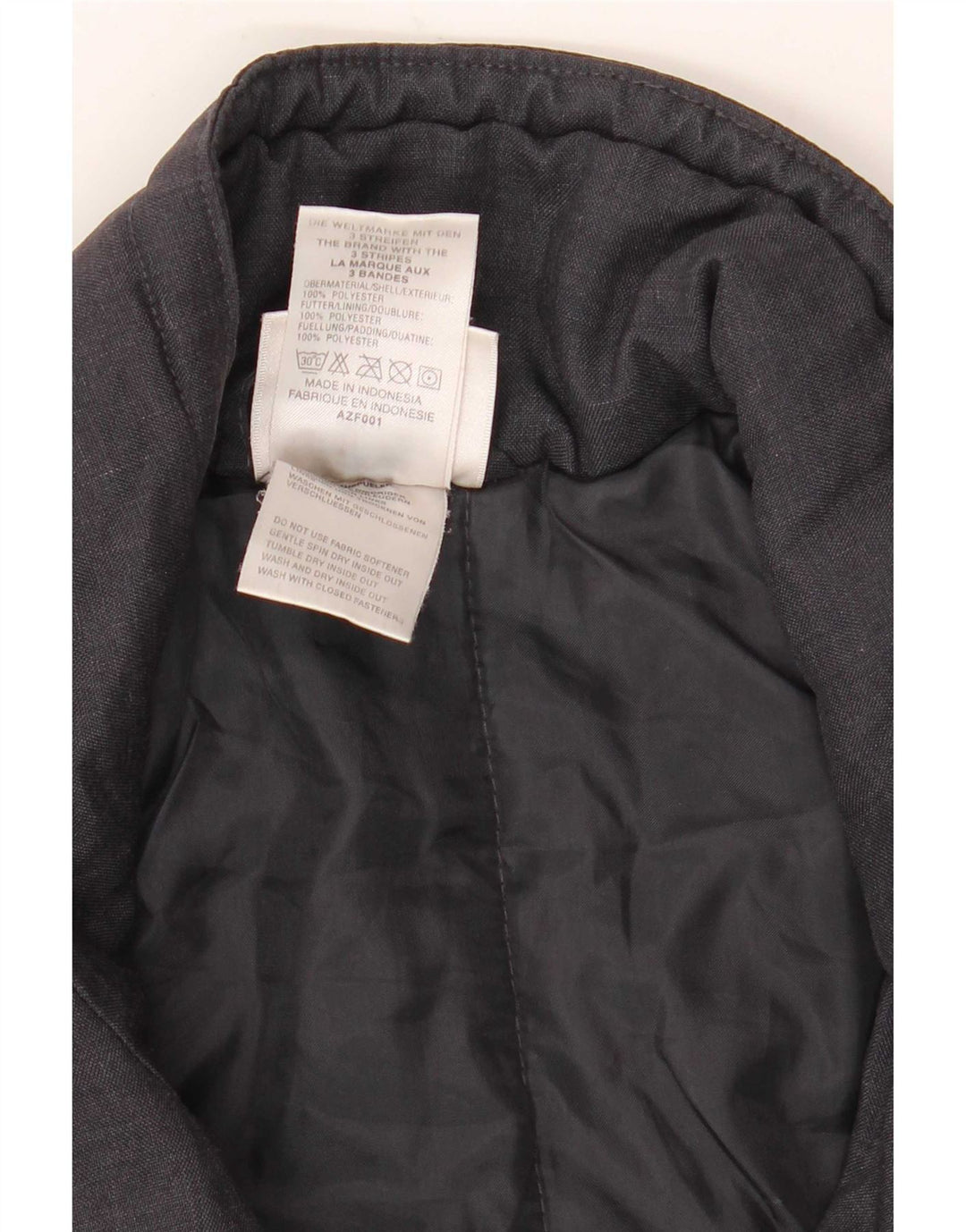 Adidas Veste utilitaire pour homme UK 44/46 Large Noir Polyester