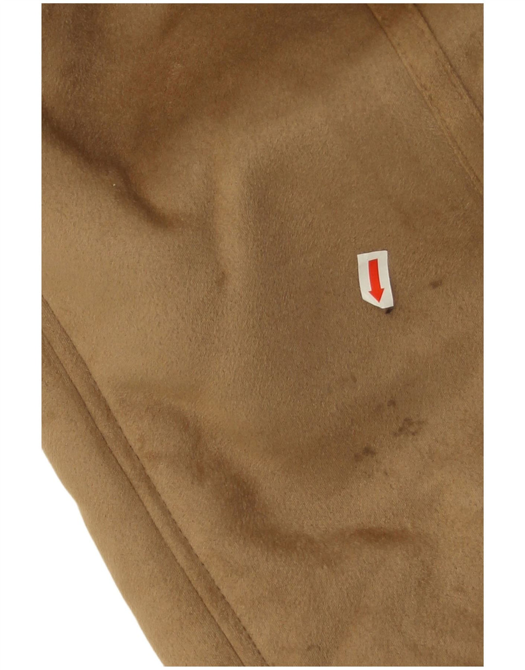 Zara Manteau Sherpa Femme UK 14 Polyester Beige Moyen