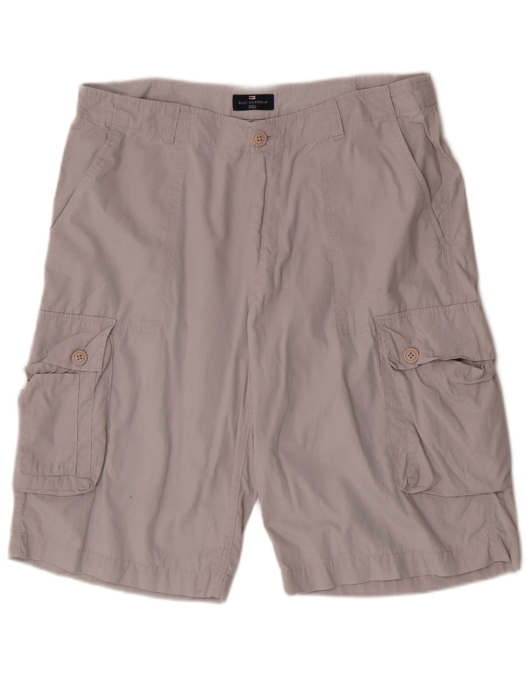 Marks & Spencer Short cargo bleu Harbour W36 pour homme en coton gris moyen