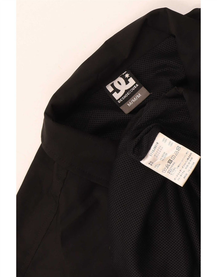 DC Veste de pluie graphique pour hommes UK 38 Polyester noir moyen