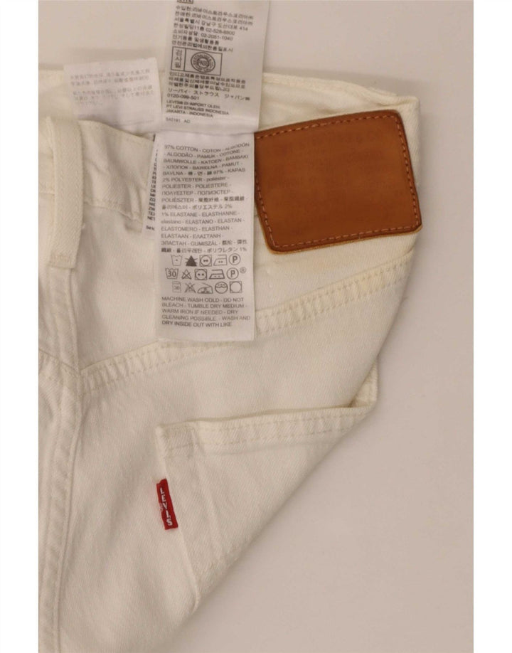 Levi's Jean Droit Homme W29 L28 Blanc Coton
