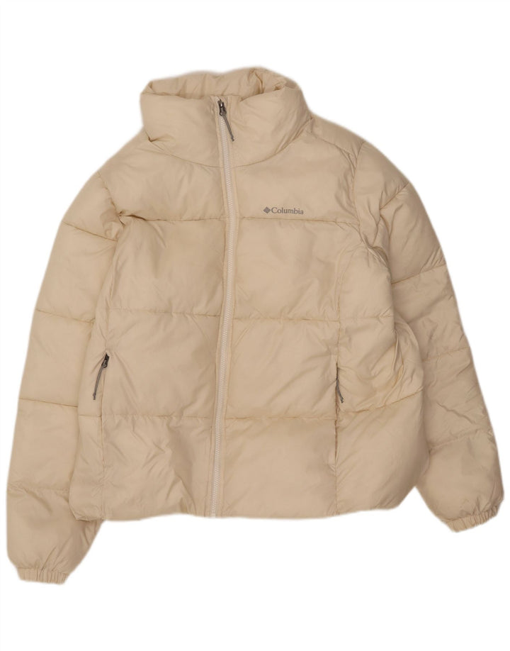 Columbia Veste matelassée pour femme UK 18 XL Polyester blanc cassé