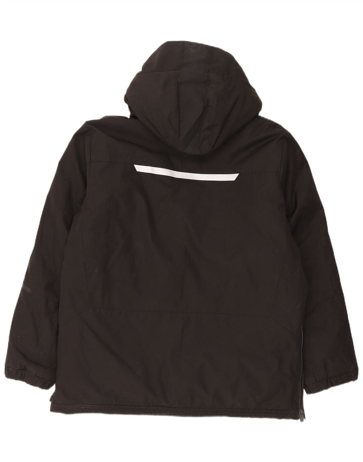 Marks & Spencer Veste de ski à capuche pour homme UK 40 Large Black Colourblock