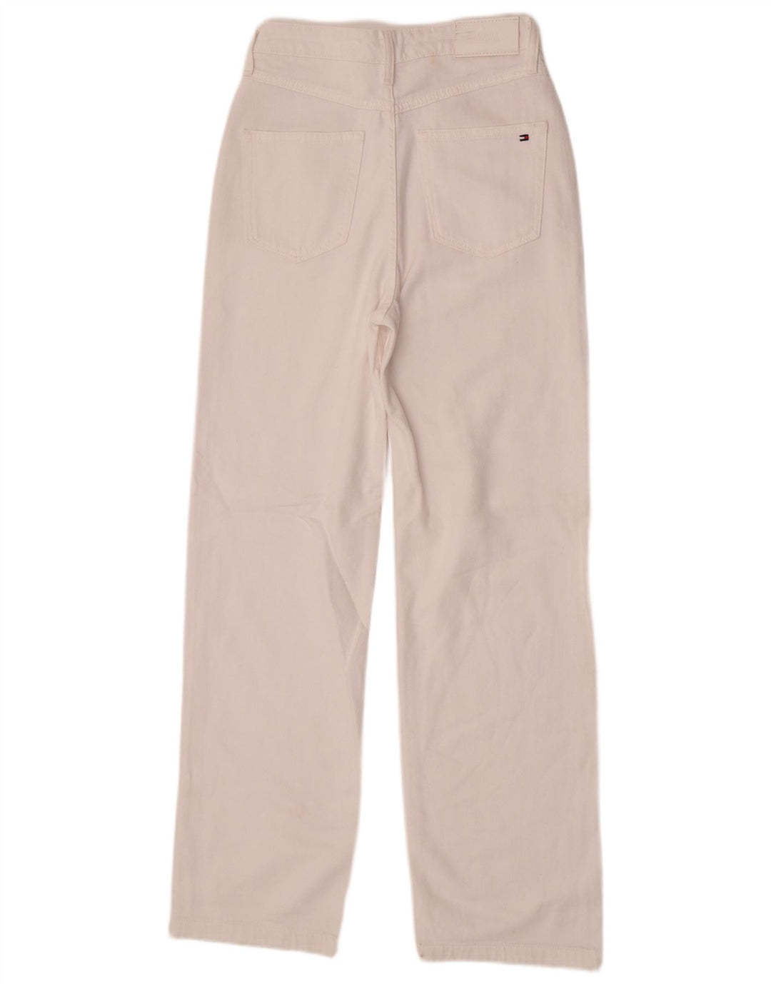 Tommy Hilfiger Jean droit femme W27 L30 coton blanc