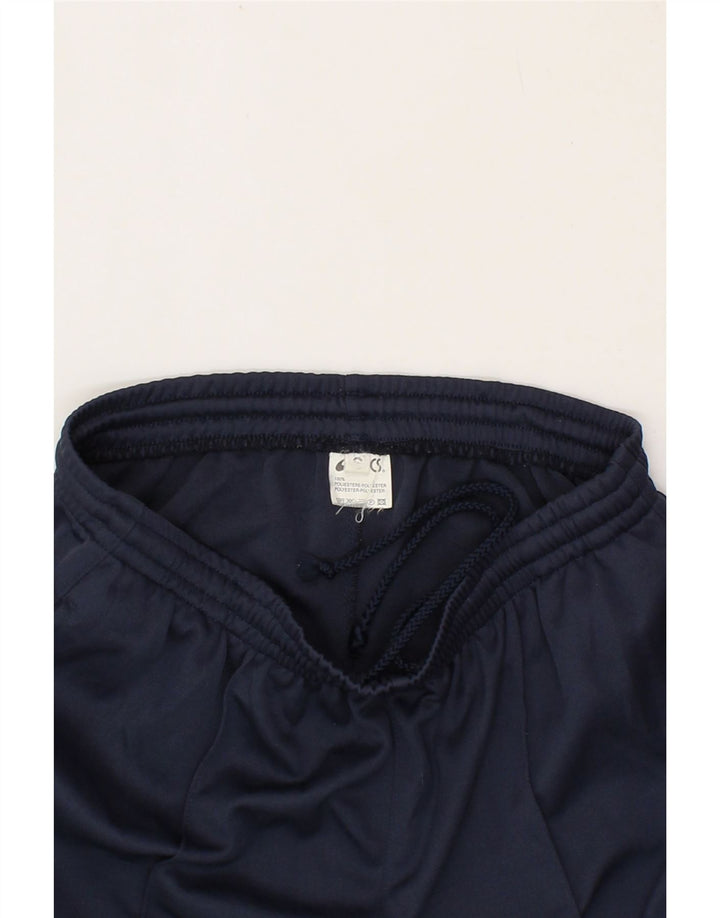 ASICS Womens Tracksuit Trousers UK 8 Small Navy Blue Polyester Vintage Asics and Second-Hand Asics from Messina Hembry 