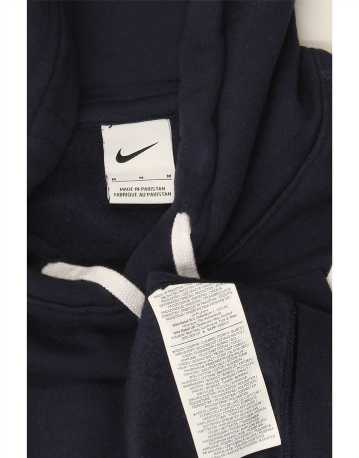 Nike Pull à capuche en coton bleu marine moyen pour homme