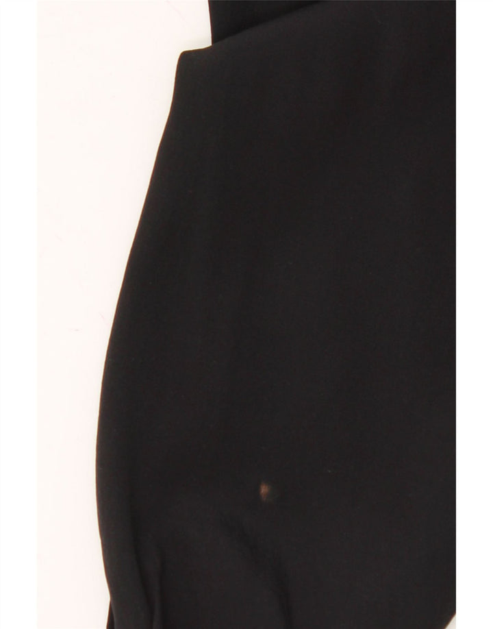 VINTAGE Womens Long Sleeve Blouse Top IT 50 XL Black Acetate Vintage Vintage and Second-Hand Vintage from Messina Hembry 