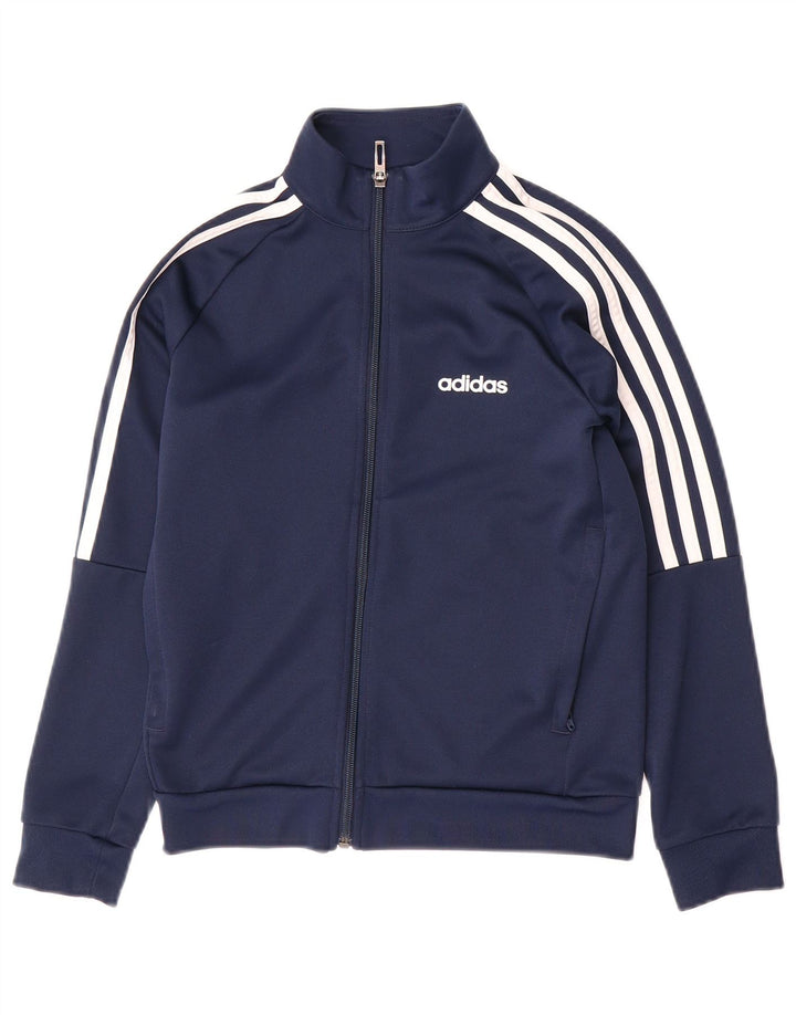 ADIDAS Veste de survêtement Aeroready Garçon 9-10 ans Bleu Marine Polyester