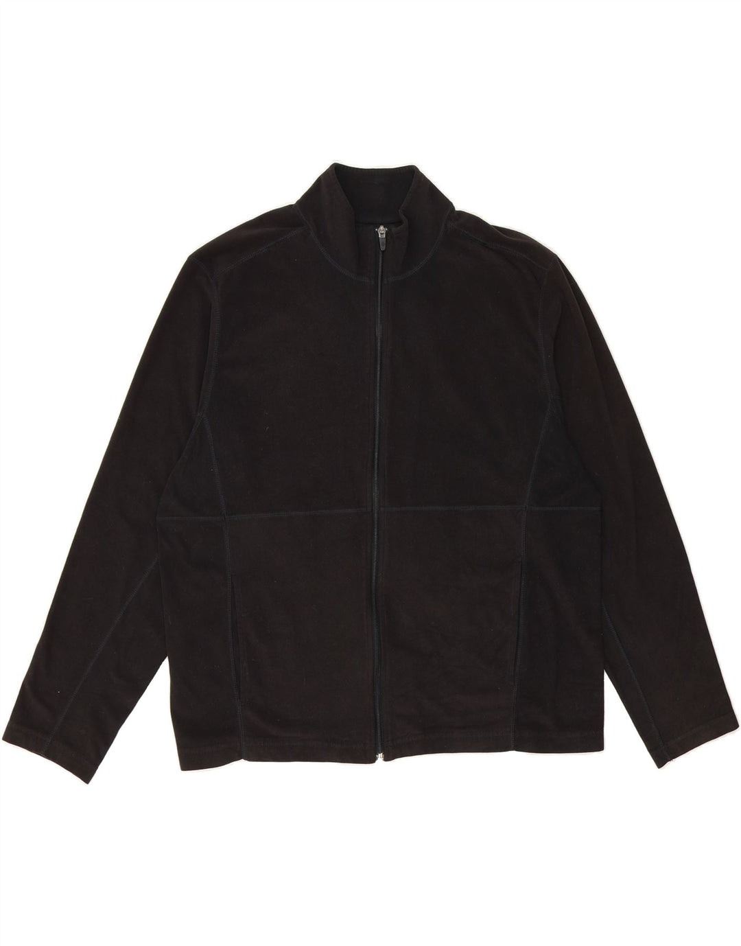 EDDIE BAUER Mens Tracksuit Top Jacket XL Black Polyester Vintage Eddie Bauer and Second-Hand Eddie Bauer from Messina Hembry 