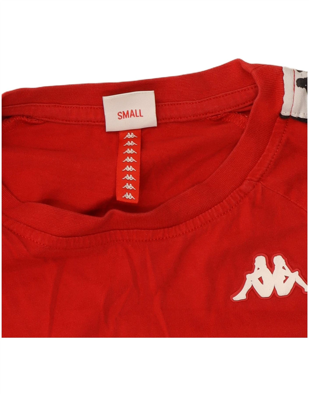 Kappa T-Shirt Graphique Homme Petit Rouge Colourblock