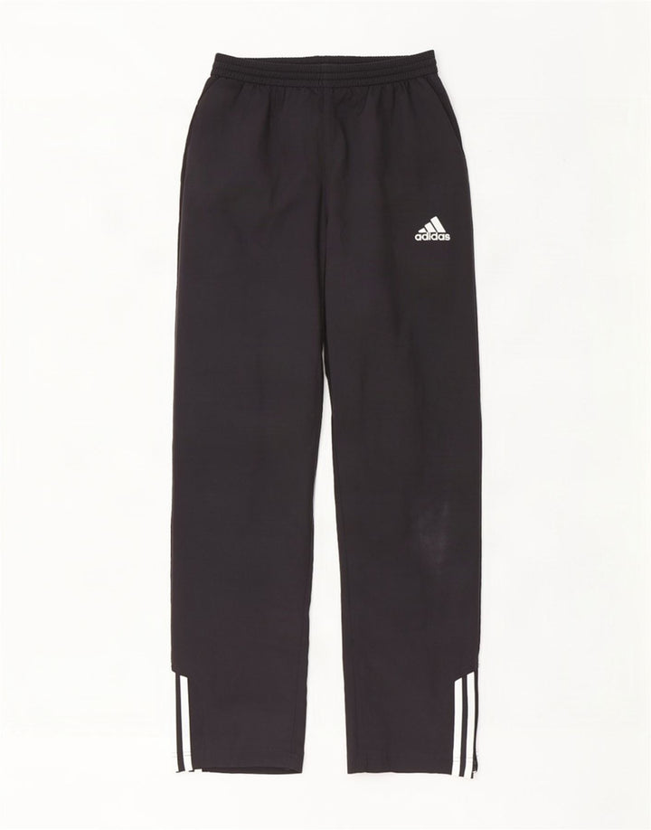 Adidas Pantalon de survêtement pour homme UK 36/38 Petit Noir Polyester