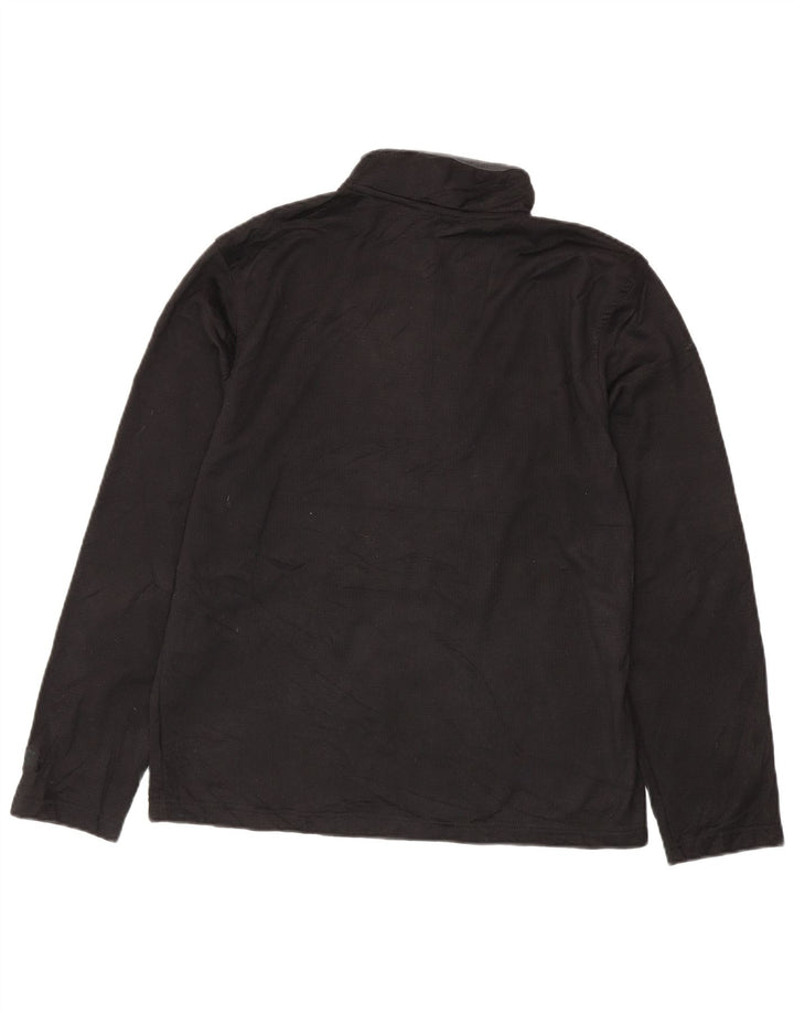 Starter Pull à col zippé pour homme UK 38/40 Noir moyen