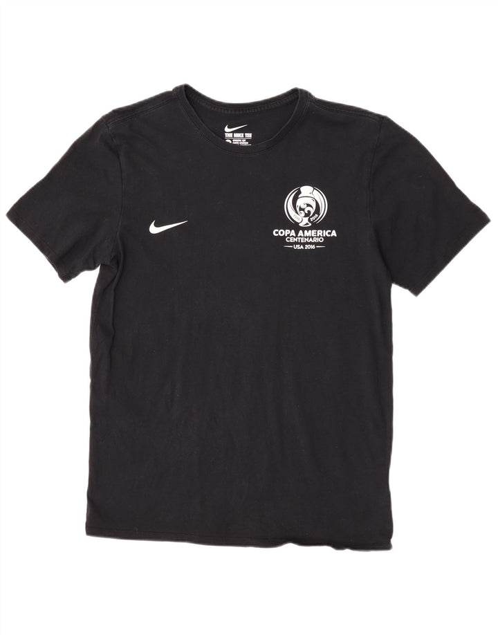 Nike Hommes Athletic Cut Graphic T-Shirt Haut Noir Moyen Coton