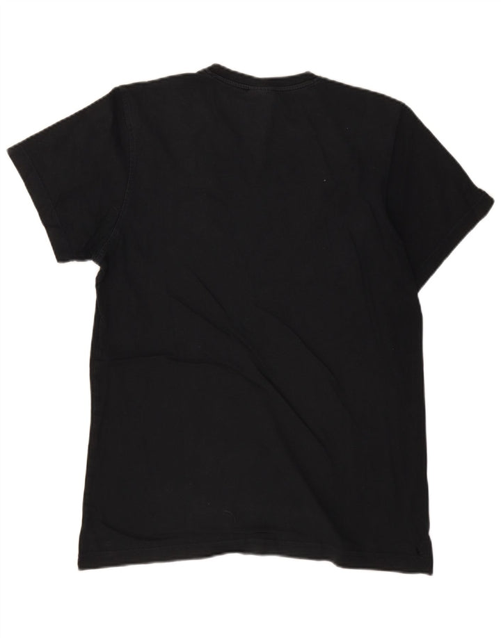 Adidas T-shirt graphique pour homme en coton noir moyen