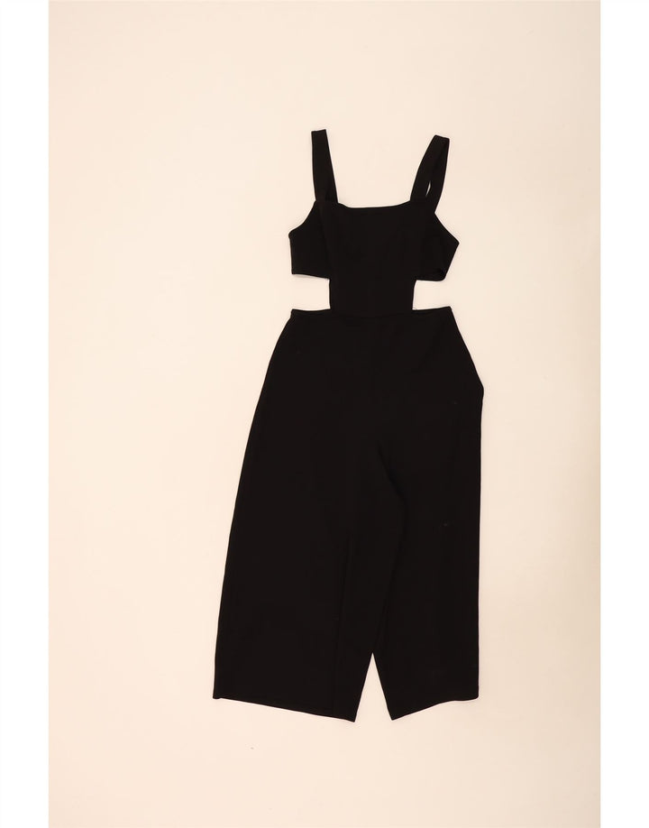 Zara Combinaison sans manches pour femme UK 12 Noir moyen
