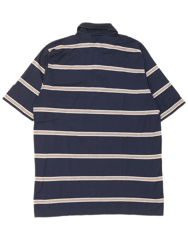Amerigo Vespucci Polo Homme 2XL Bleu Marine Rayé Coton